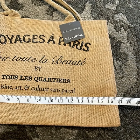 Jute Market Tote Bag - Picture 9 of 11